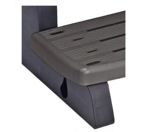 Whirlpool Treppe Kunststoff Farbe Graphite/Grau